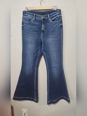 Flying Monkey Dark Wash Flare Jeans